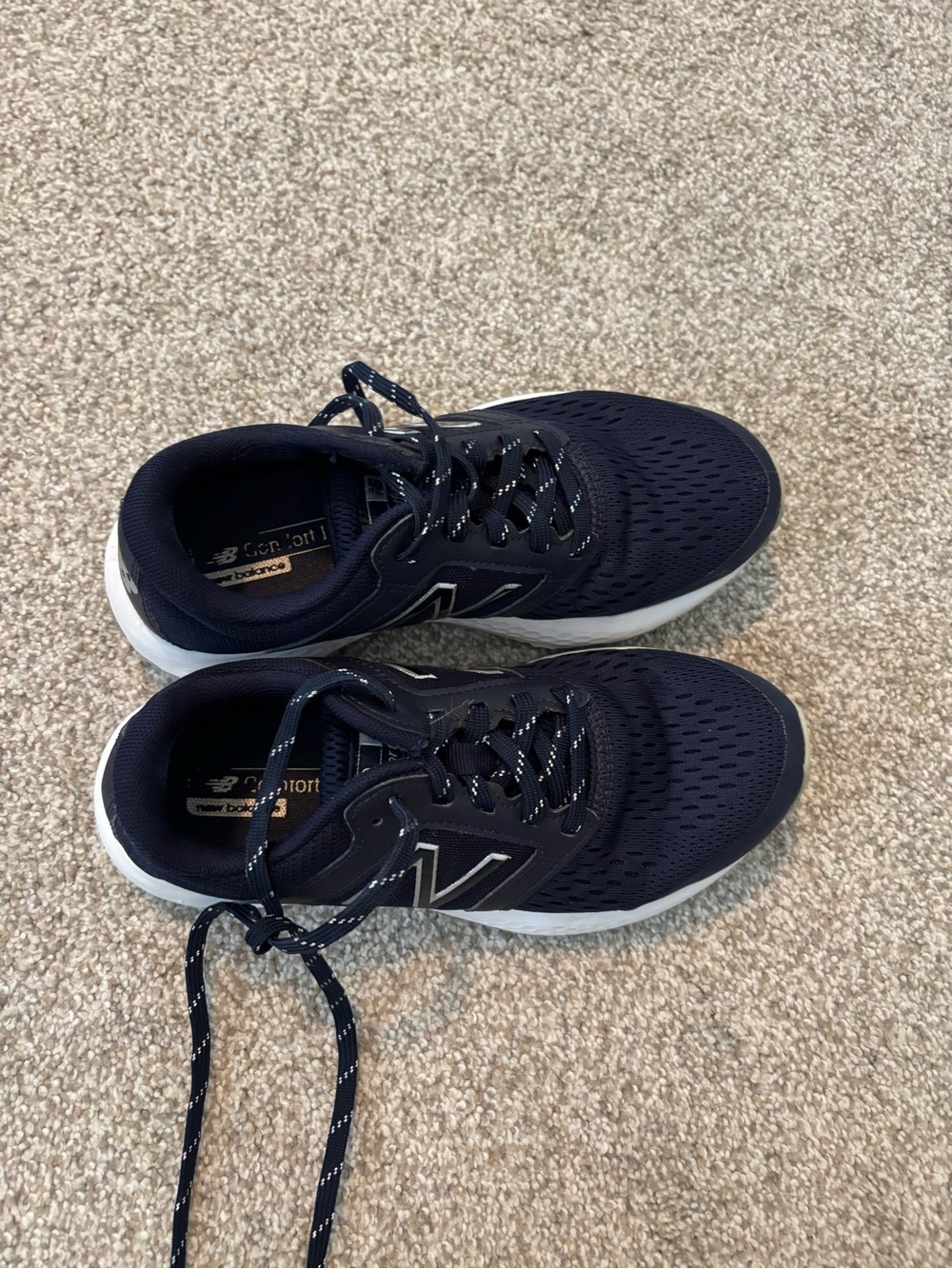 New Balance women  Navy Running Sneakers